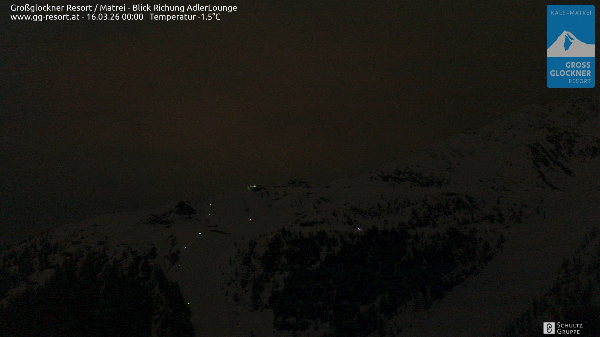 Webcam Großglockner Resort Matrei in Osttirol Adler Lounge (2.621m) | © www.gg-resort.at Webcam Großglockner Resort Matrei in Osttirol Adler Lounge (2.621m) | © www.gg-resort.at